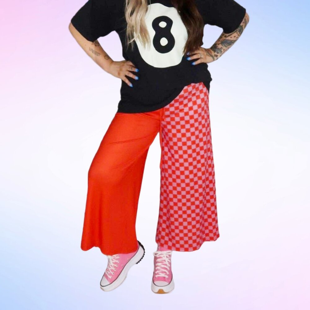 NWOT EMY AVE (Burnt Toast) Half + Half Pants